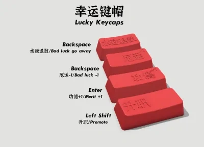 幸运键帽/lucky keycap