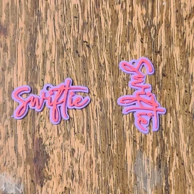 Swiftie分层耳环