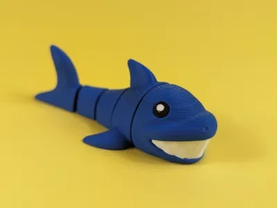 白鲨 - 可动人偶钥匙扣