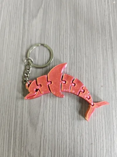 海豚钥匙扣Dolphin Keychain