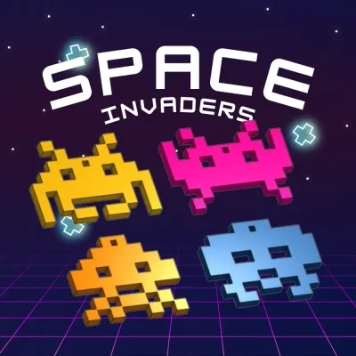 SPACE INVADERS装饰品系列简易打印