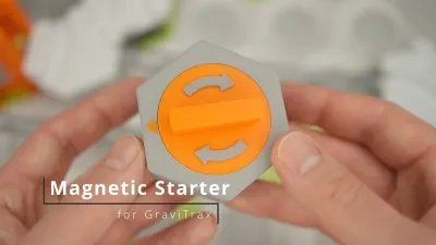 强力高斯启动炮-3D打印的Gravitrax扩展