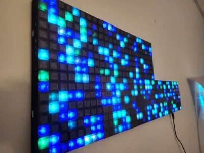 PixelTiles: 模块化智能LED墙面板