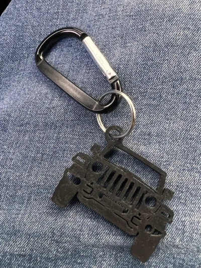 Jeep Wrangler 钥匙扣