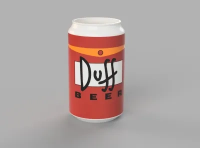 Duff啤酒笔筒