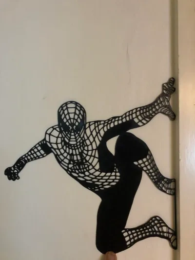 蜘蛛侠墙艺术