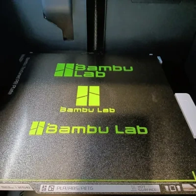 Bambu Lab Logo STL 3MF DXF 厚度0.6 - 1.2mm bambulab - 免费 3D 打印模型 - MakerWorld