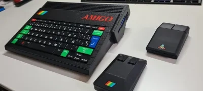 AMIGO复古计算机机箱