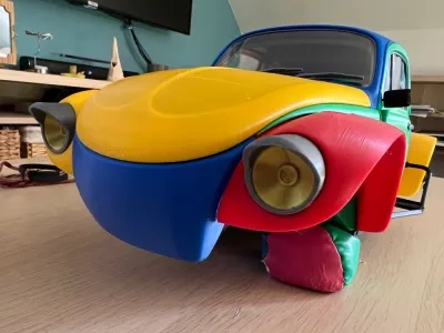 Buggy 7 ( VW Beetle ) 3Dsets 前大灯框架 L+R