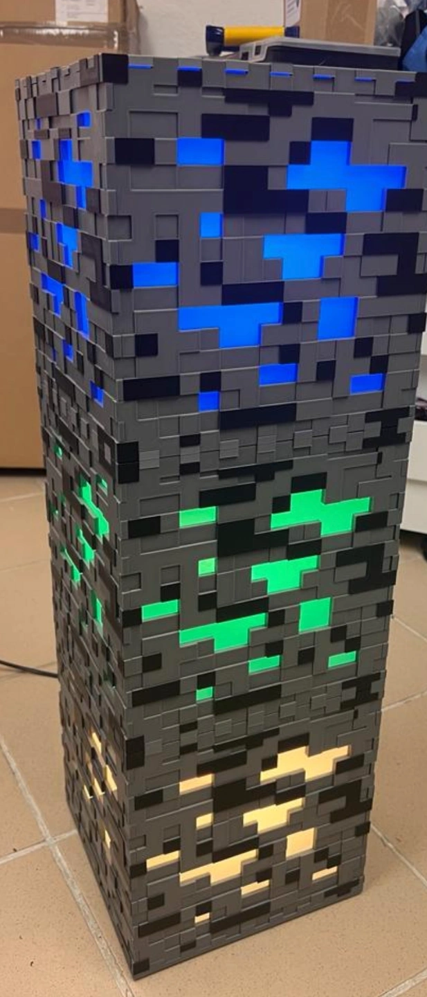 Minecraft可堆叠和可扩展的灯具 来自 Thor3D - MakerWorld
