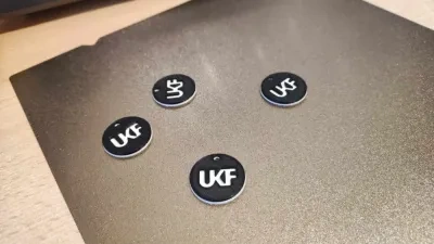 UKF标志钥匙扣
