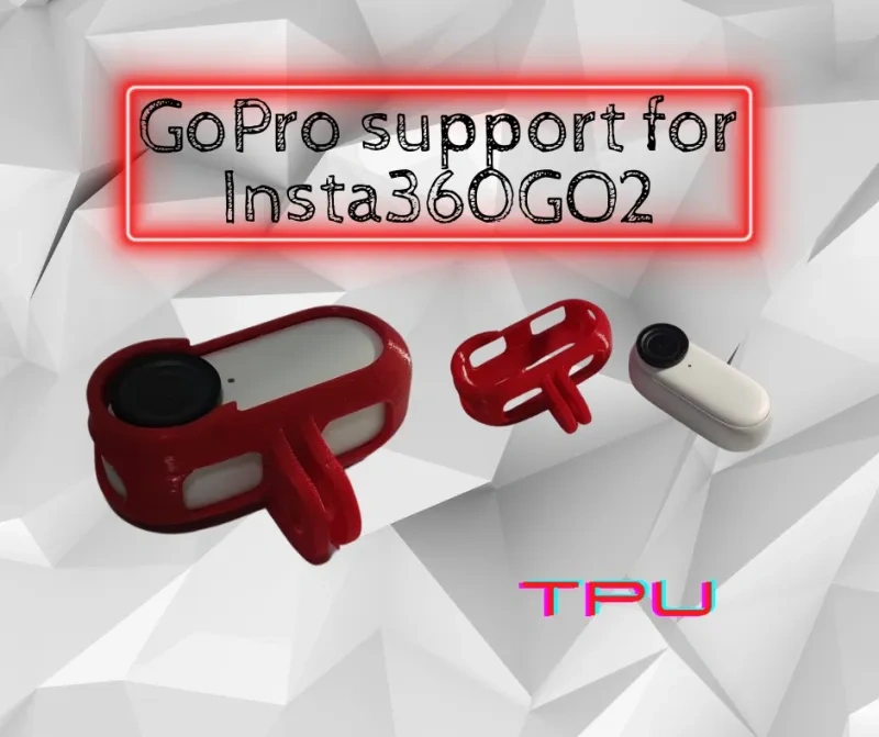 适用于Insta360 GO2的GoPro支架