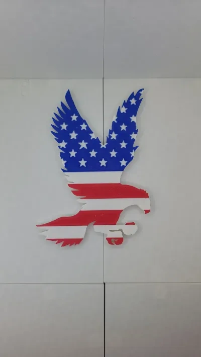 美国国旗鹰磁铁