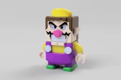 "LEGOWARIO"风格 - 超级马里奥 - 完整套装