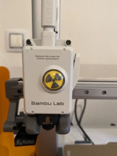 Bambulab A1 - 辐射挤出头可视化/指示器