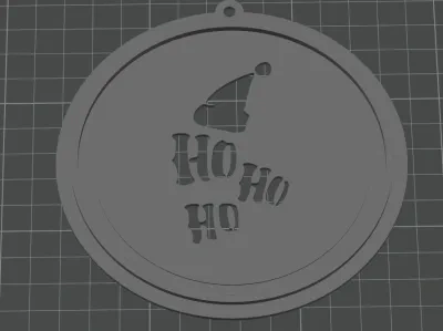 拿铁艺术 - 圣诞版 - HoHoHo