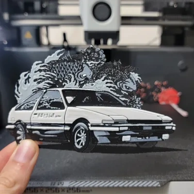 单色AE86 (HueForge)