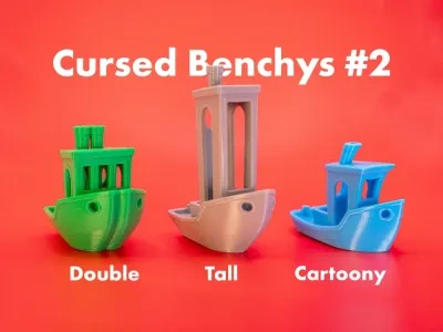 被诅咒的Benchys 第二弹