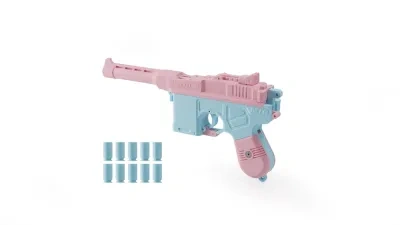 玩具射手（MT-9，半自动+反吹抛壳玩具射手）