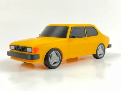 SAAB 99涡轮增压 - 模型套件 - 比例1:24