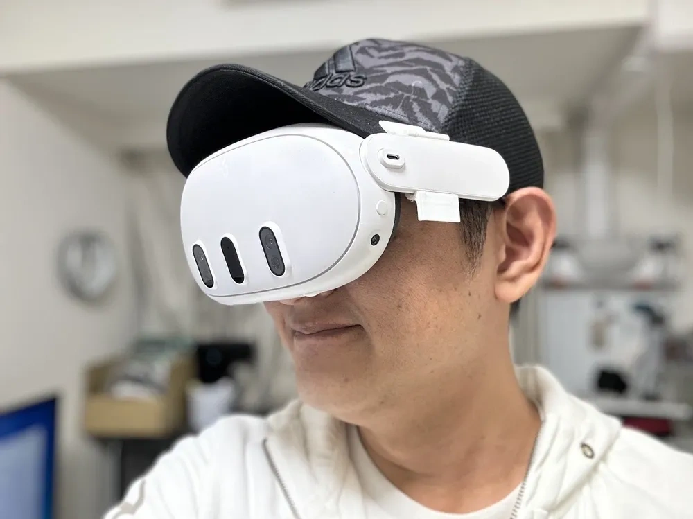 Meta Quest 3 帽夹 - 免费 3D 打印模型 - MakerWorld