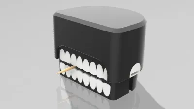 牙签分配器/Distributeur de cure-dents