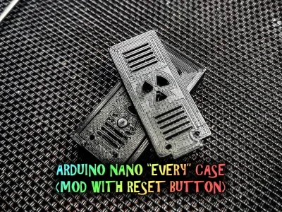带有复位按钮的Arduino Nano Every外壳