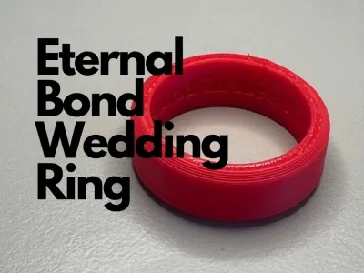 永恒纽带3D打印结婚戒指