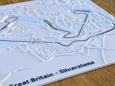 F1银石赛道3D街景地图