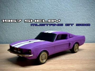 1967 Shelby Mustang GT 500模型套件