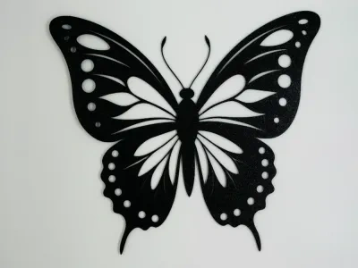 蝴蝶 - 墙艺术