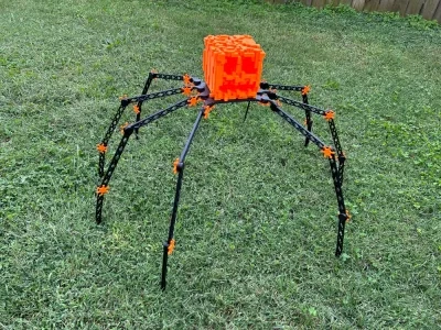 Minecraft南瓜灯巨型机械蜘蛛
