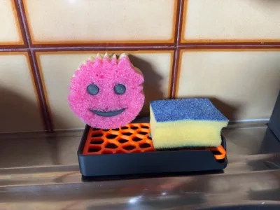 厨房海绵架 Voronoi | Scrub Daddy