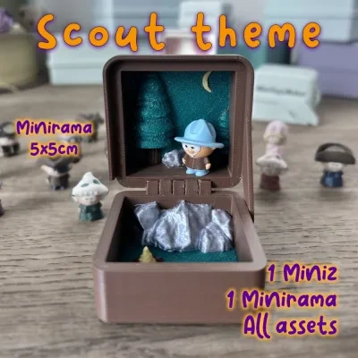 Minirama 5x5 - 小玩具制造者的侦察员