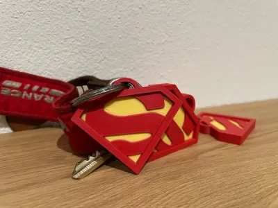 超人钥匙扣