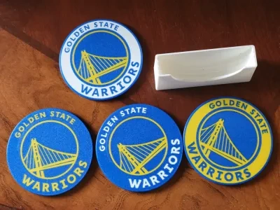Golden State Warriors酒杯垫套装