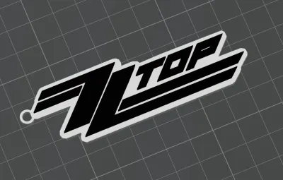 ZZ Top 钥匙扣