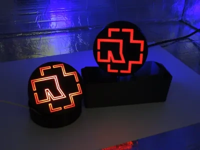 Rammstein LED标志