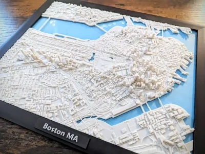 波士顿马萨诸塞大号3D迷你模型