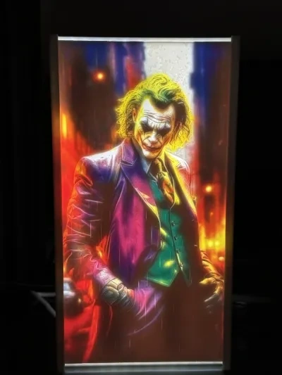 Joker立体画全彩CMYK 0.2喷嘴