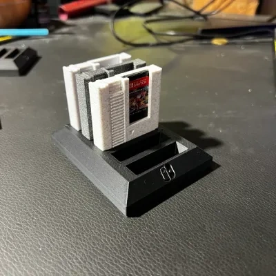 我们的复古Switch游戏卡收纳盒