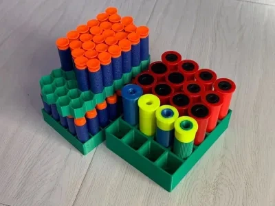 Nerf/Foam Dart Storage Box + UDL XM1014 Shell Storage BOX