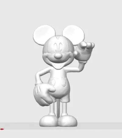 米奇老鼠挥手的3D打印文件