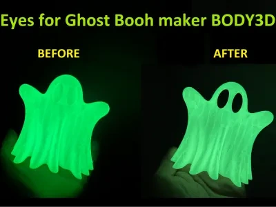 Ghost Booh制造BODY3D的眼睛