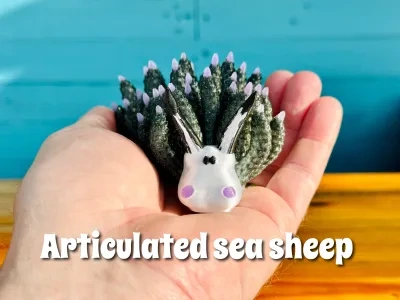 可活动的海绵羊