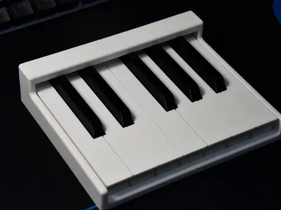 钢琴药盒 Piano pill box