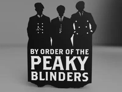 Peaky Blinders墙艺术品