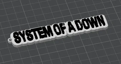 System of a Down 钥匙扣