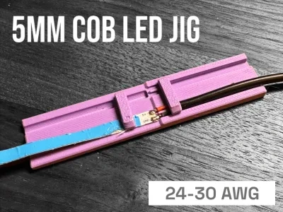 5mm COB LED焊接夹具