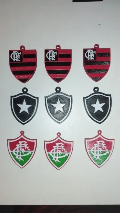 巴西联赛球队徽章钥匙扣